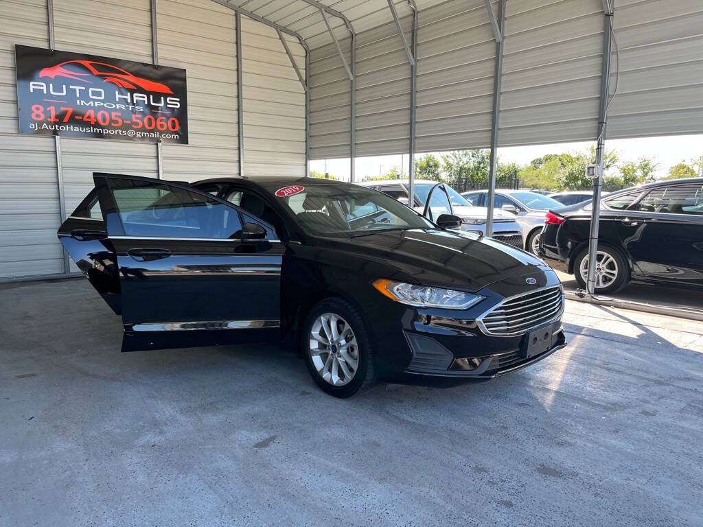 2019 Ford Fusion for sale at Auto Haus Imports in Grand Prairie, TX