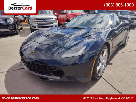 2014 Chevrolet Corvette for sale at Better Cars in Englewood CO