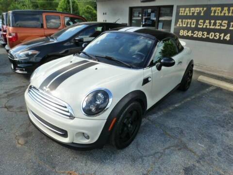 2012 MINI Cooper Coupe for sale at HAPPY TRAILS AUTO SALES LLC in Taylors SC
