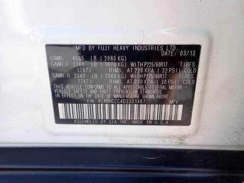 2013 Subaru Outback 2.5i Premium