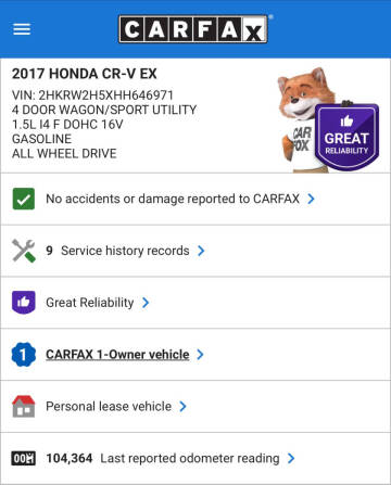 2017 Honda CR-V EX