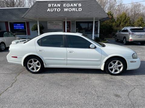 2002 Nissan Maxima for sale at STAN EGAN'S AUTO WORLD, INC. in Greer SC