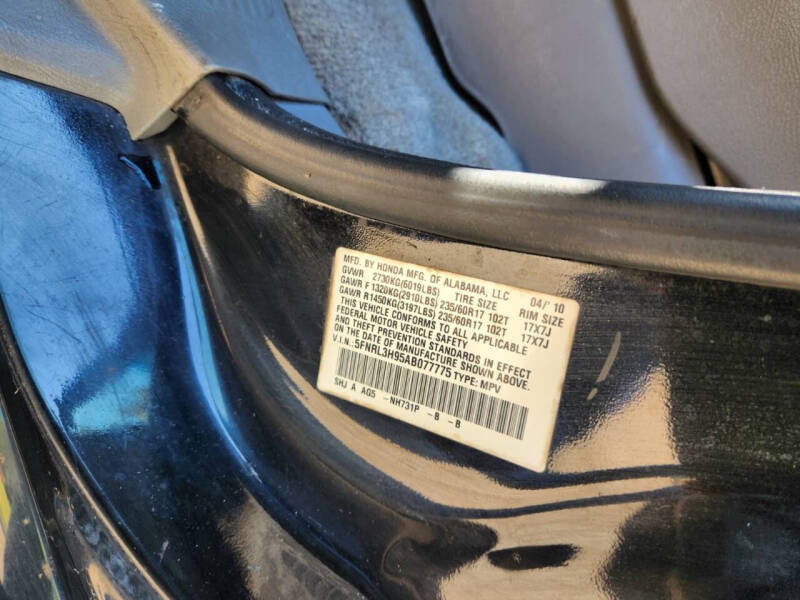 2010 Honda Odyssey Touring