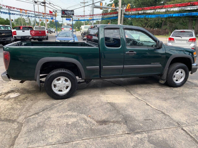 2005 Chevrolet Colorado for sale at Chuckie Bizzarro's Fleetwing Auto in Erie, PA