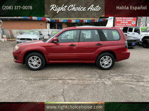 2008 Subaru Forester for sale at Right Choice Auto in Boise ID