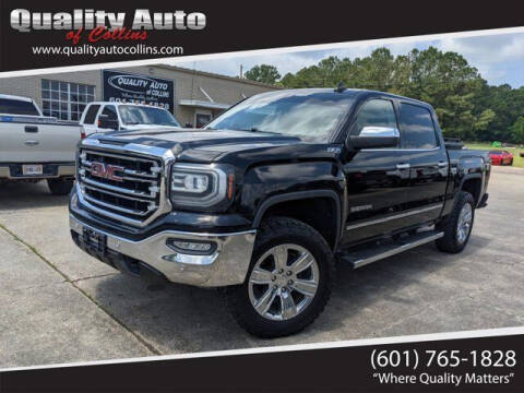 2016 GMC Sierra 1500 for sale at Quality Auto of Collins in Collins MS