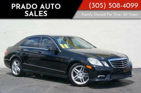2011 Mercedes-Benz E-Class for sale at Prado Auto Sales in Miami FL