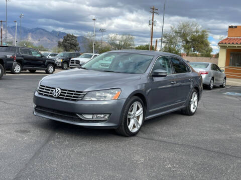 2013 Volkswagen Passat for sale at CAR WORLD in Tucson AZ