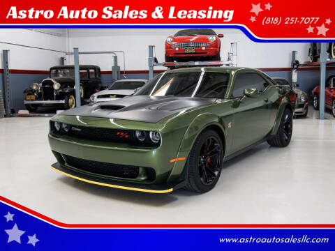 2022 Dodge Challenger for sale at Astro Auto Sales & Leasing in Sun Valley CA