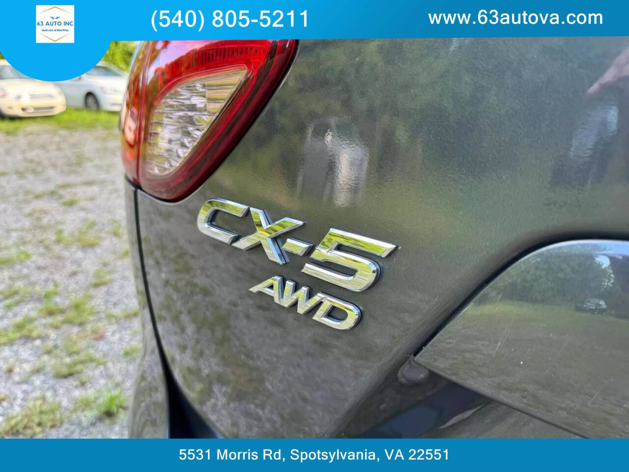 2015 Mazda CX-5 for sale at 63 Auto Inc in Spotsylvania, VA