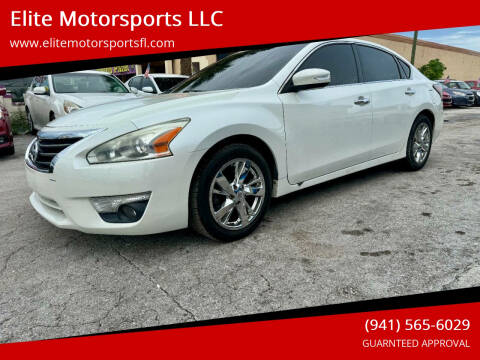 2014 Nissan Altima for sale at Elite Motorsports LLC in Saint Petersburg FL