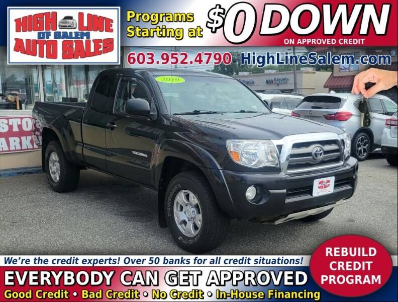 2010 Toyota Tacoma for sale at High Line Auto Sales of Salem in Salem NH
