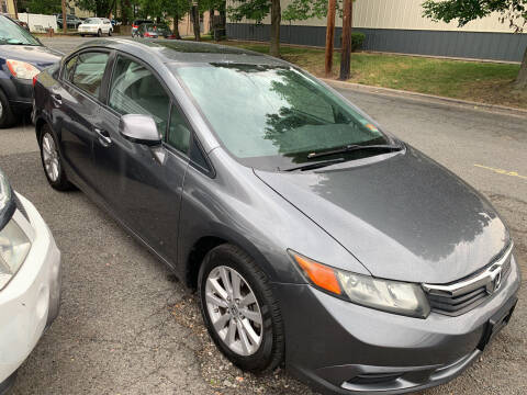 2012 Honda Civic for sale at UNION AUTO SALES in Vauxhall NJ