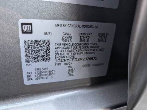 2021 Chevrolet Silverado 1500