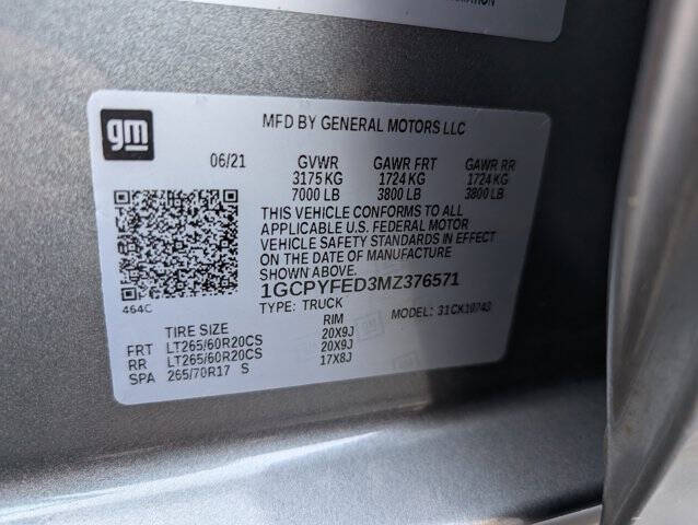 2021 Chevrolet Silverado 1500