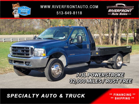 2000 Ford F-550 Super Duty for sale at Riverfront Auto Sales in Middletown OH