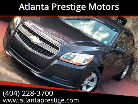 2013 Chevrolet Malibu for sale at Atlanta Prestige Motors in Decatur GA