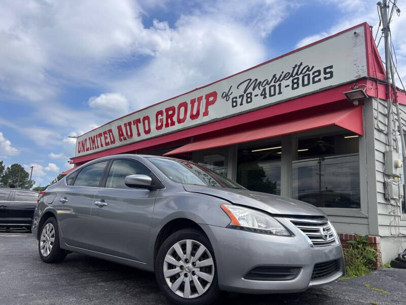 2014 Nissan Sentra for sale at Unlimited Auto Group of Marietta in Marietta GA