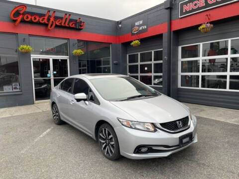 2014 Honda Civic for sale at Goodfella's  Motor Company in Tacoma WA