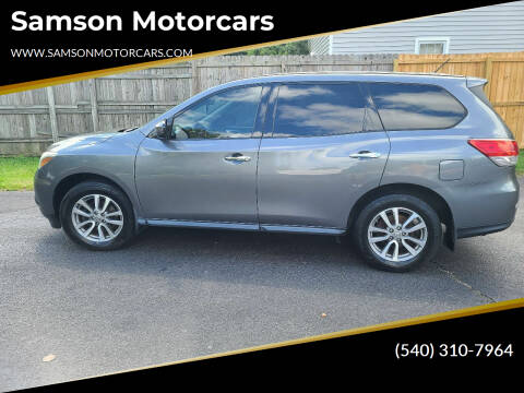 2015 Nissan Pathfinder for sale at Samson Motorcars inc in Bowling Green VA