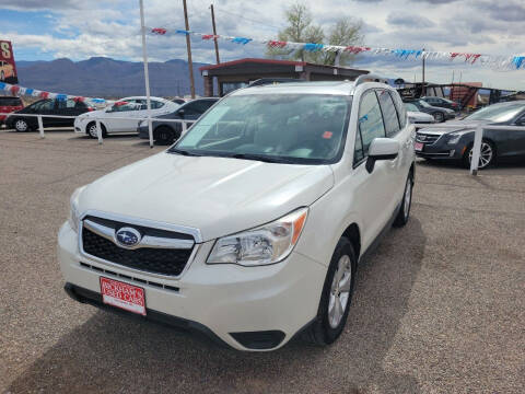 2016 Subaru Forester for sale at Bickham Used Cars in Alamogordo NM
