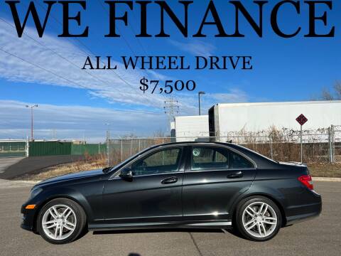 2014 Mercedes-Benz C-Class for sale at First Source Financial in Saint Paul MN