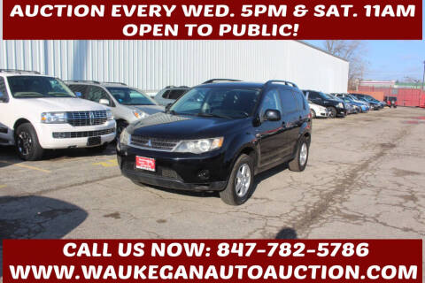 2008 Mitsubishi Outlander for sale at Waukegan Auto Auction in Waukegan IL