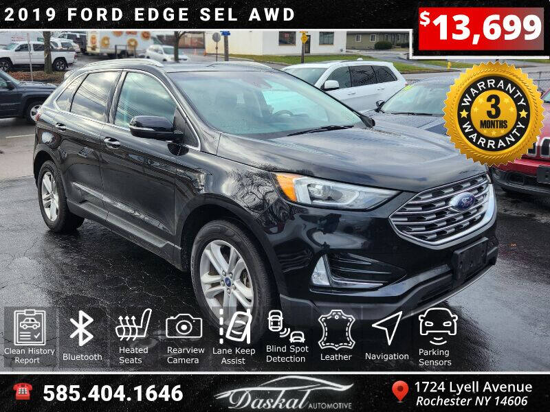 2019 Ford Edge for sale at Daskal Auto LLC in Rochester NY