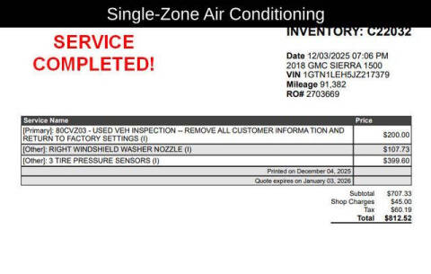 2018 GMC Sierra 1500