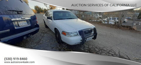 2011 Ford Crown Victoria for sale at Autosnow4sale.com in El Dorado CA