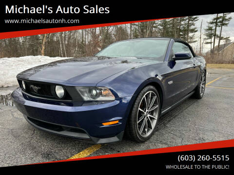2011 Ford Mustang for sale at Michael's Auto Sales in Derry NH