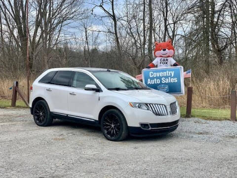 2013 Lincoln MKX for sale at Coventry Auto Sales in Youngstown OH