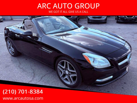 2013 Mercedes-Benz SLK for sale at ARC AUTO GROUP in San Antonio TX