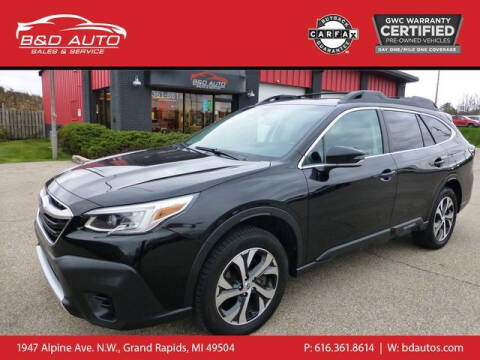 2020 Subaru Outback for sale at B&D Auto Sales Inc in Grand Rapids MI