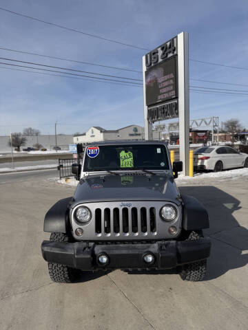 2017 Jeep Wrangler Unlimited Sport