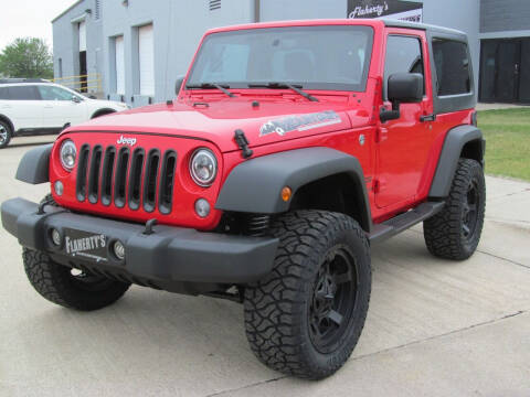 2017 Jeep Wrangler for sale at Flaherty's Hi-Tech Motorwerks in Albert Lea MN