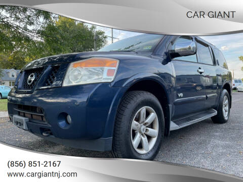 2008 Nissan Armada for sale at Car Giant in Pennsville NJ