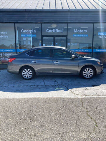 2018 Nissan Sentra for sale at Georgia Certified Motors in Stockbridge GA