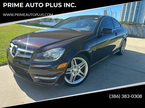 2012 Mercedes-Benz C-Class for sale at PRIME AUTO PLUS INC. in Daytona Beach FL