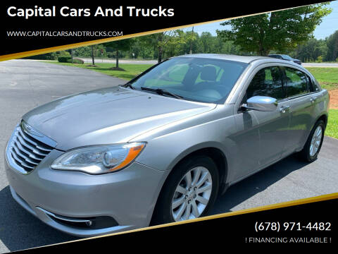 2014 Chrysler 200 for sale at Capital Cars and Trucks in Gainesville GA