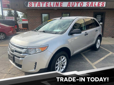 2013 Ford Edge for sale at Stateline Auto Sales in South Beloit IL