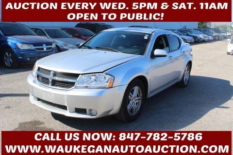 2010 Dodge Avenger for sale at Waukegan Auto Auction in Waukegan IL