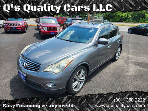 2011 Infiniti EX35 for sale at Q's Quality Cars LLC in Capitol Heights MD