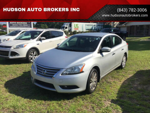 2013 Nissan Sentra for sale at HUDSON AUTO BROKERS INC in Walterboro SC