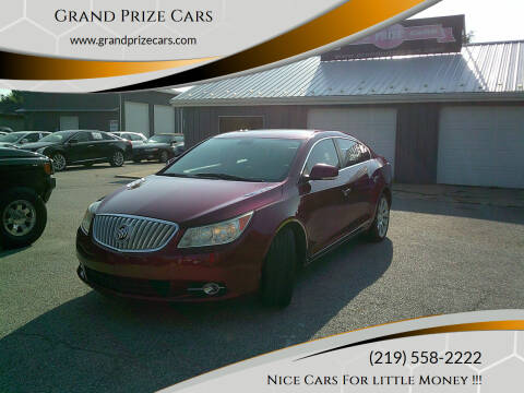 2010 Buick LaCrosse for sale at Grand Prize Cars in Cedar Lake IN