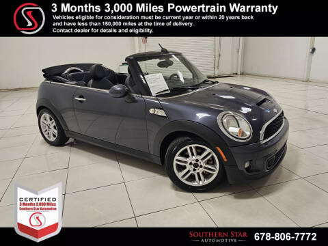 2012 MINI Cooper Convertible for sale at Southern Star Automotive, Inc. in Duluth GA