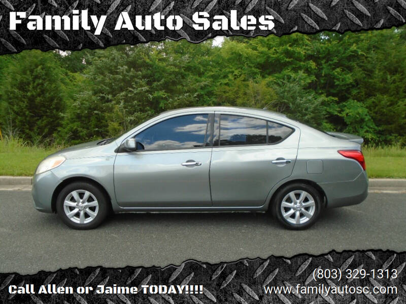 2014 Nissan Versa for sale at Family Auto Sales in Rock Hill SC