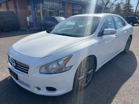 2013 Nissan Maxima for sale at CENTRAL AUTO GROUP in Raritan NJ