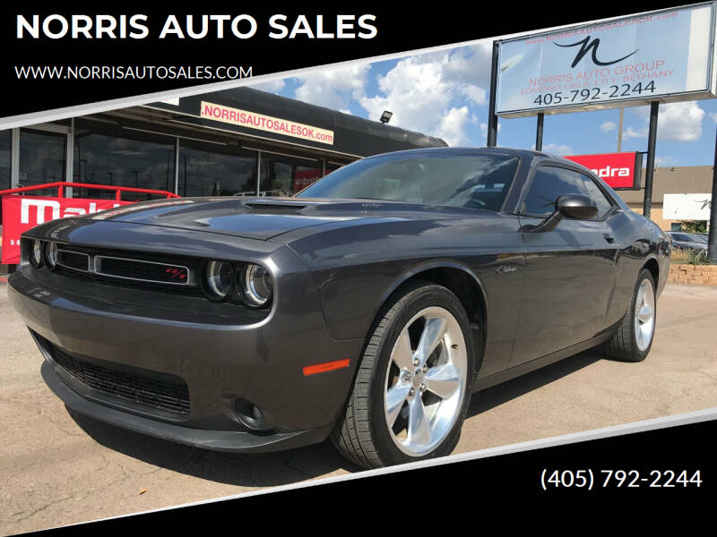 2015 Dodge Challenger for sale at NORRIS AUTO SALES in Oklahoma City OK