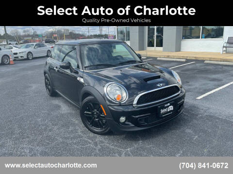 2013 MINI Hardtop for sale at Select Auto of Charlotte in Matthews NC